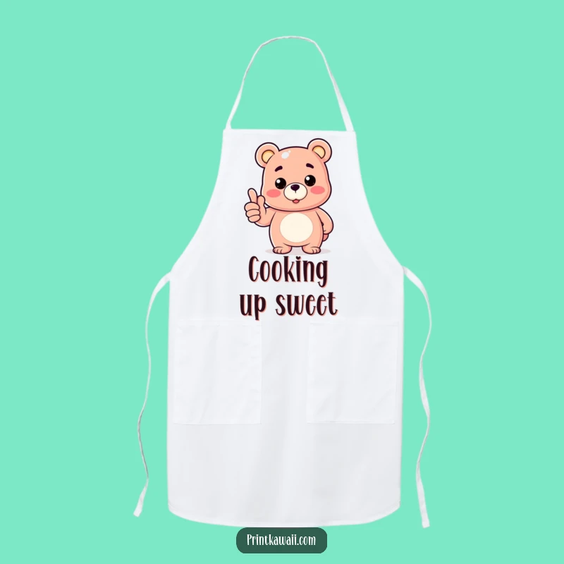Funny Apron: Gummy Bear Chef, Hilarious Kitchen Companion Gift