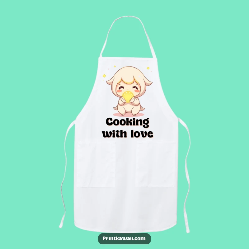 Funny Sharing Orb Apron: Cook with Joy and Generosity