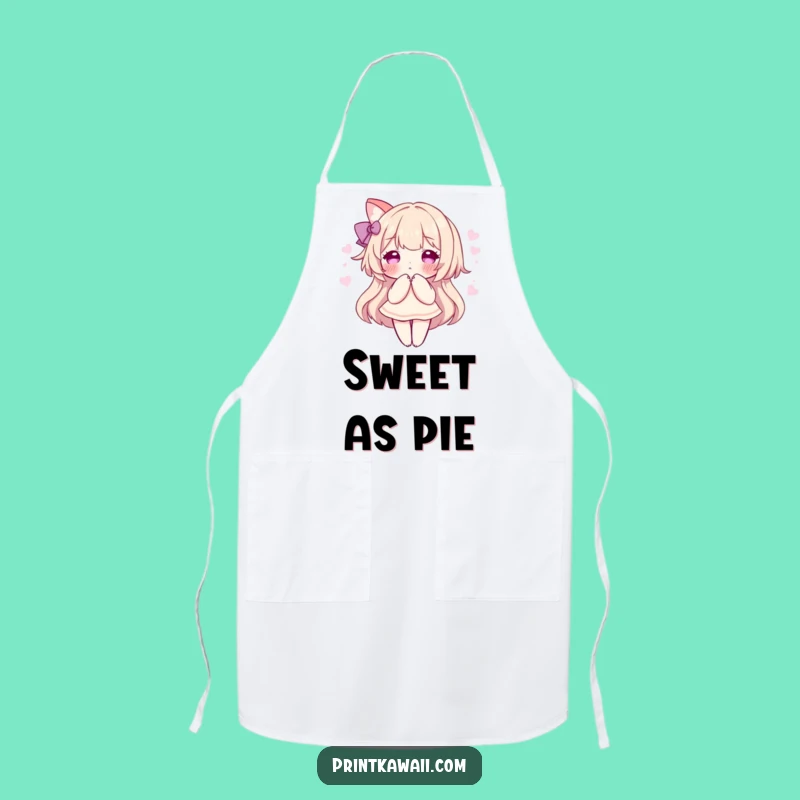 Funny Sweet Aura Apron: Gentle Chef Character, Perfect Kitchen Funny Gift
