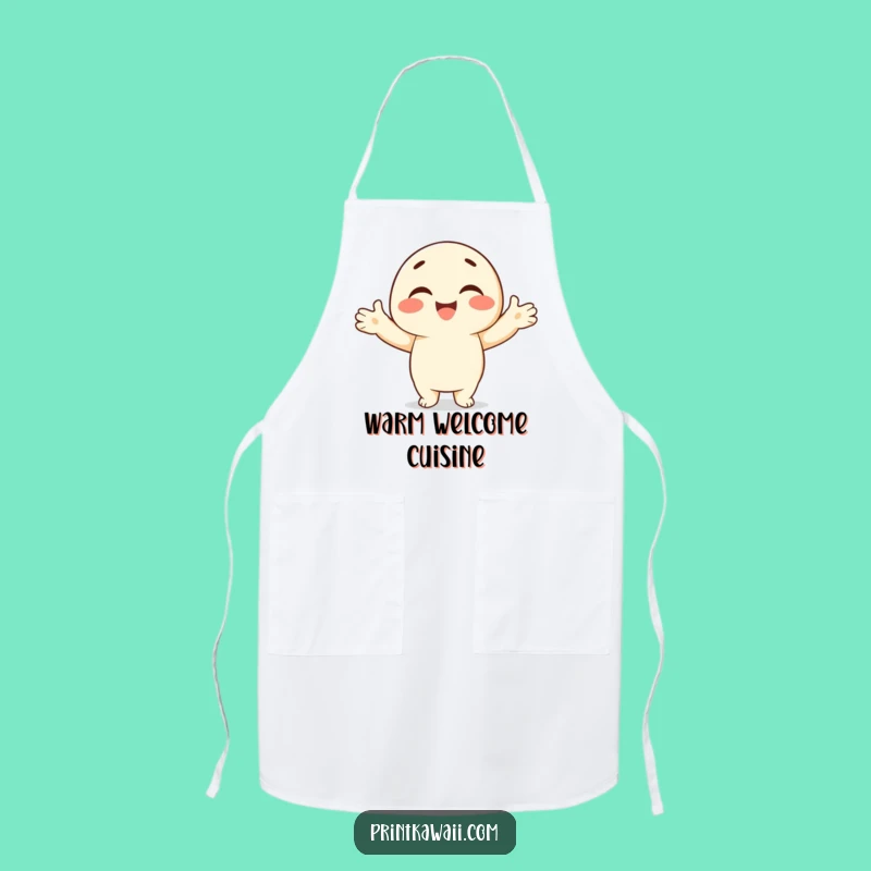 Funny Embrace Chef Apron: Cook with Welcome and Warmth