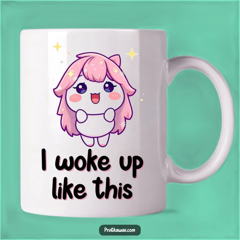 Funny Sparkle Character Mug: A Delightful Gift for a Sparkling Personality!