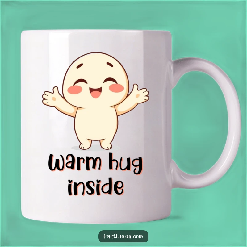Funny Warm Embrace Mug: A Welcoming Gift for Kind Souls