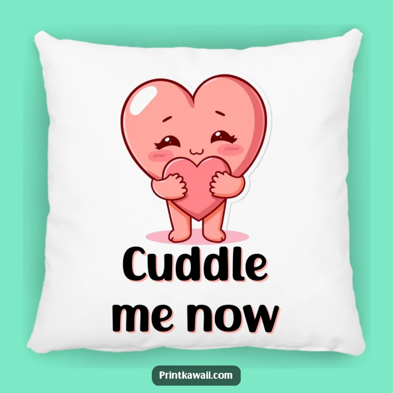 Funny Heart Hug Pillow - Cozy & Loving Comfort