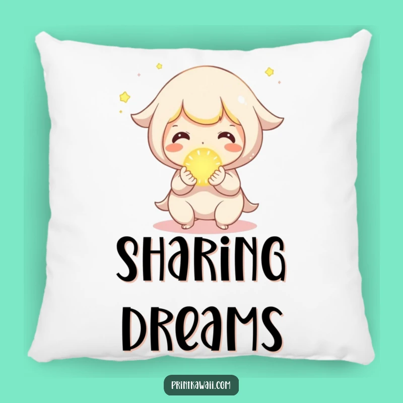 Funny Sharing Orb Pillow: Cozy Comfort with a Gift of Light