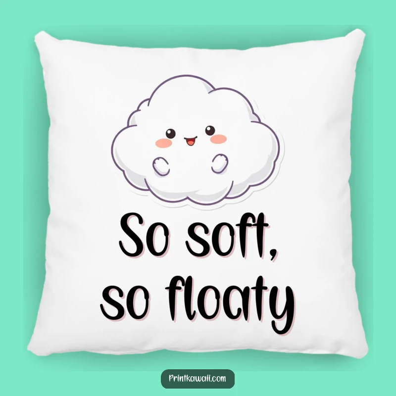 Funny Dreamy Cloud Pillow - Soft Character Cushion, Perfect Cozy Gift