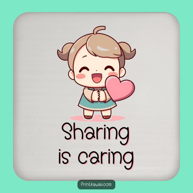 Funny Heart Hands Coaster: Joyful Protection, Perfect Drink Funny Gift