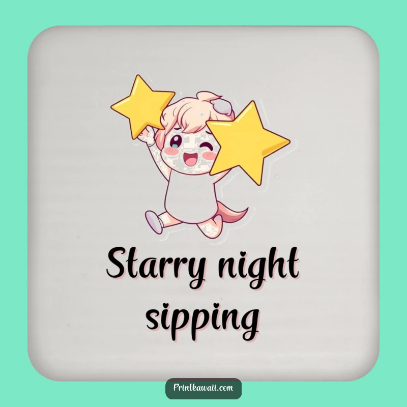 Funny Star Keeper Coaster: Protect Surfaces with Funny Flair