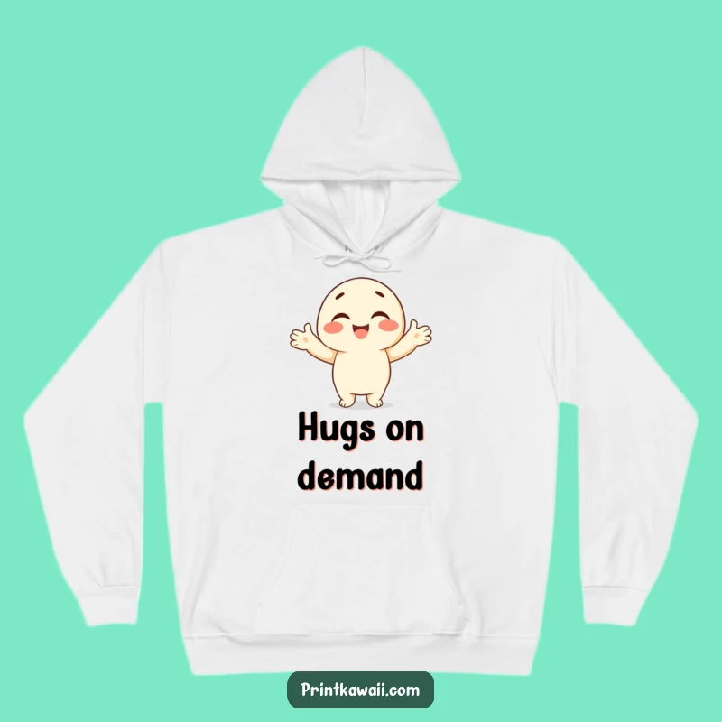 Funny Cozy Embrace Hoodie: Wrap Yourself in Warmth and Welcome
