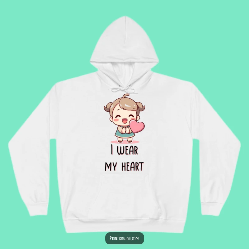 Funny Heart Hands Hoodie: Cozy Love & Joy, Perfect Warm Funny Gift