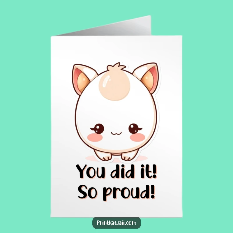 Joyful Free Printable Congratulations Card: Blushing With Pride