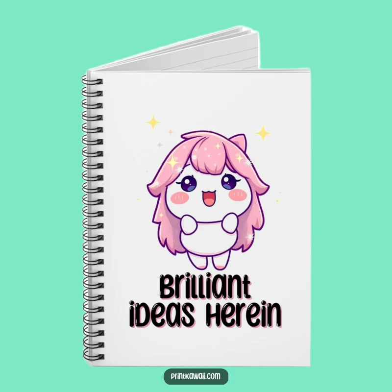 Funny Sparkle Character Notebook: Jot Down Ideas with Sparkly Enthusiasm!