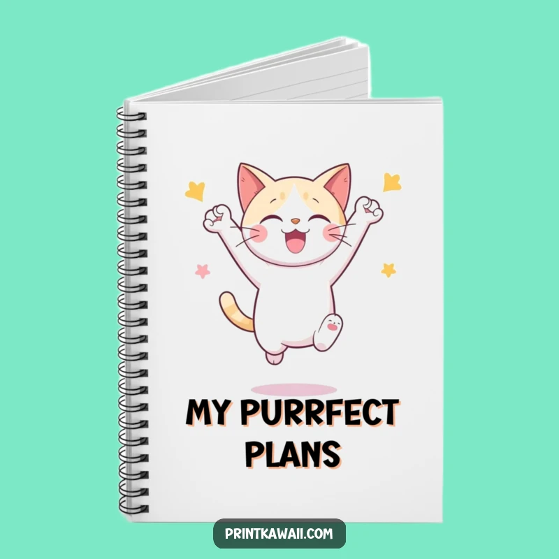 Funny Cat Celebration Notebook: Jot Down Your Joyful Ideas