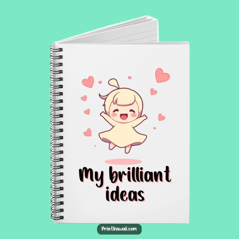 Funny Joyful Spin Journal: Capture Your Happy Thoughts and Ideas
