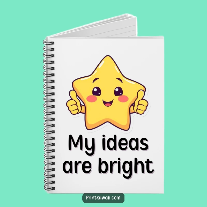Funny Star Thumbs Up Notebook: Your Positive Note-Taking Buddy