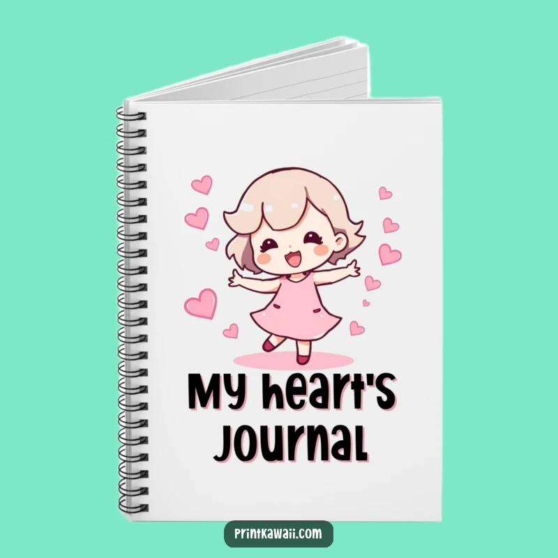 Funny Happy Dance Notebook: Cute Character Journal for Joyful Notes