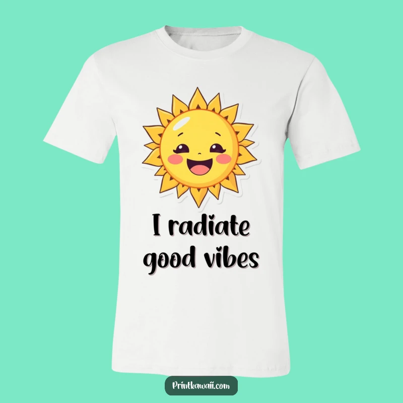 Funny Cheerful Sun T-Shirt - Wear Your Sunshine, Great Gift