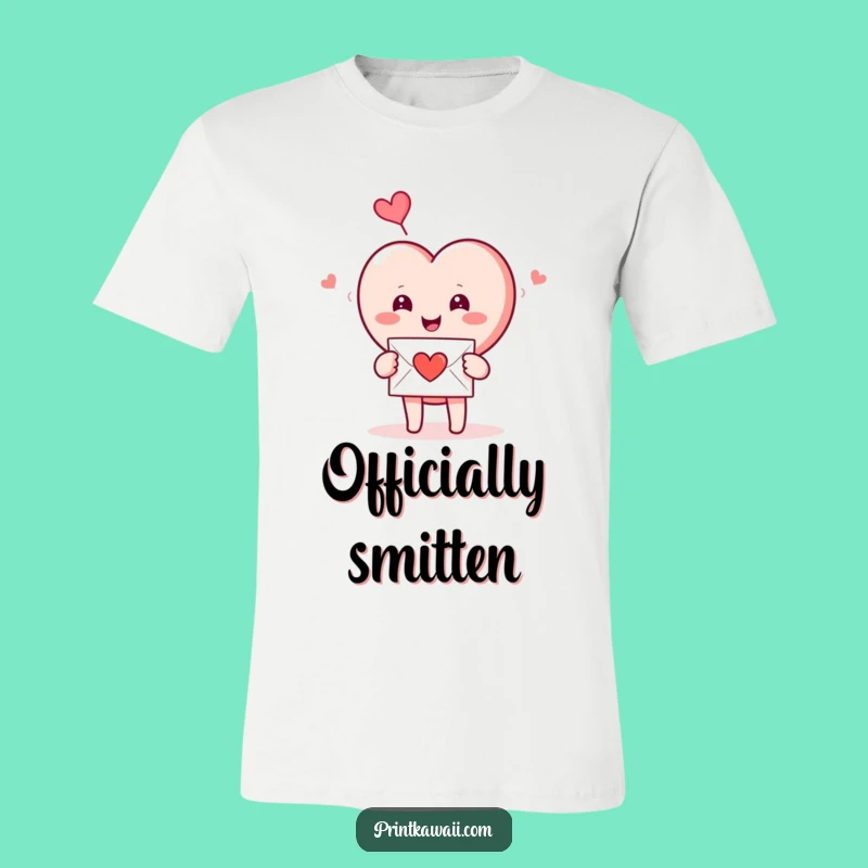 Funny Smiling Heart Love Letter T-Shirt: A Heartwarming Gift for Romantics