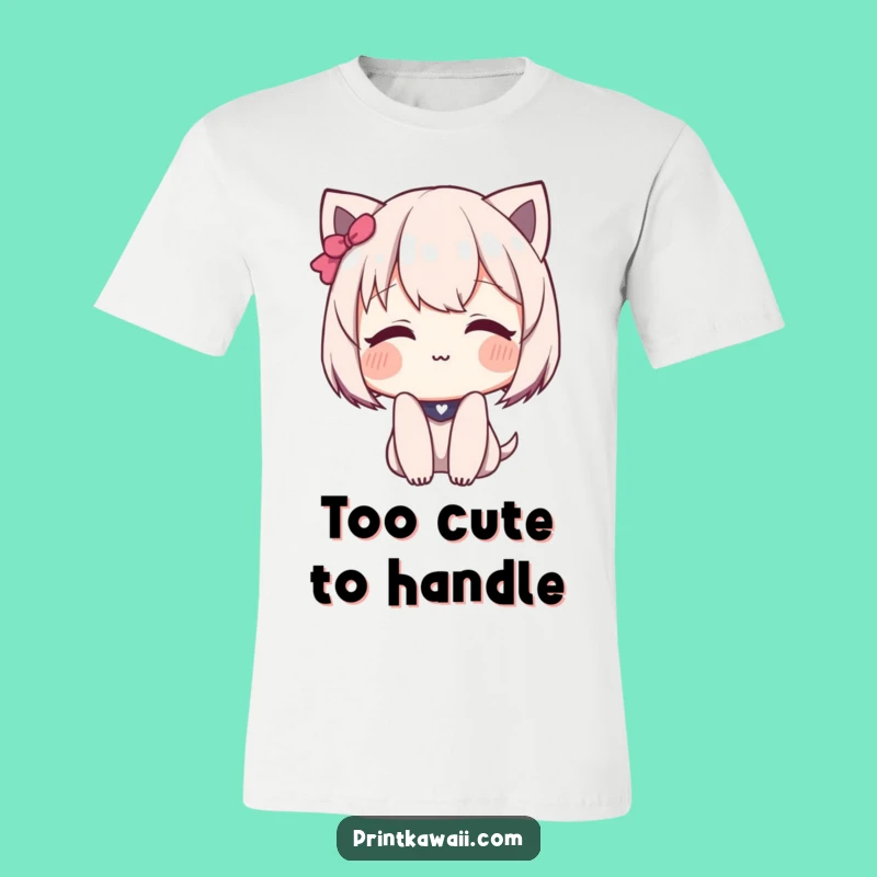 Funny Shy Blush T-Shirt: Wearable Cuteness with a Smile