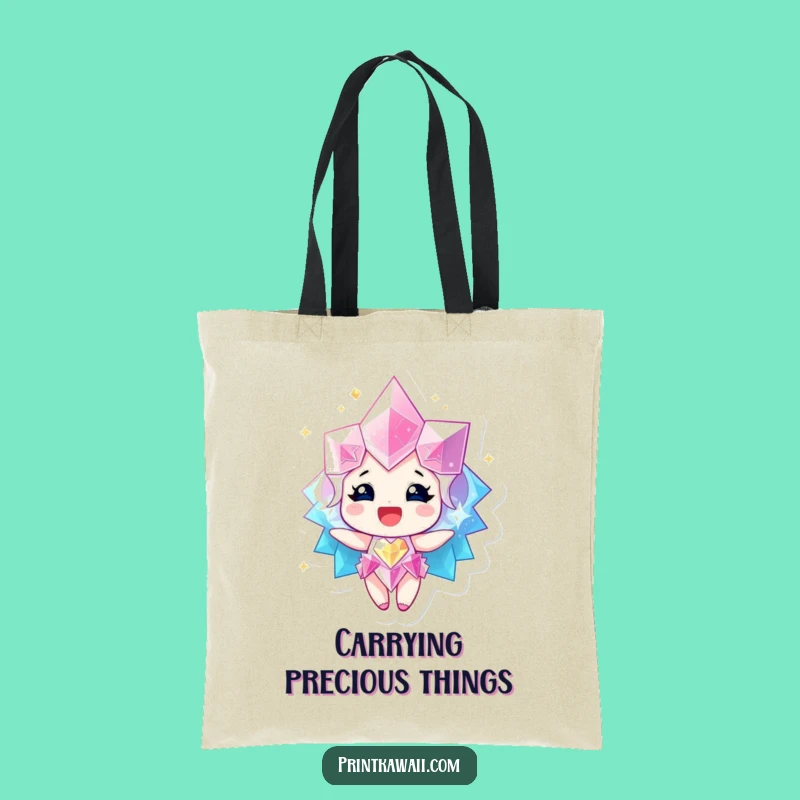 Funny Sparkling Gem Tote Bag - Carry Your Shine, Awesome Funny Gift