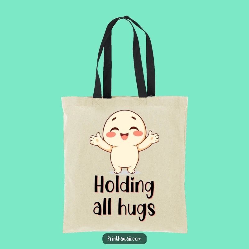 Funny Embrace Tote Bag: Carry Warmth and Welcomes Everywhere